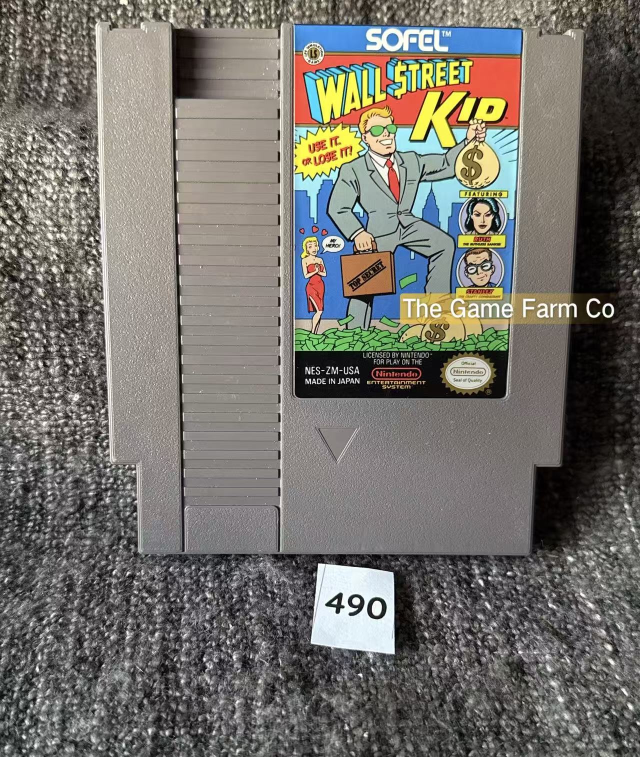 Wall Street Kid Nintendo Entertainment System (NES) Loose Used