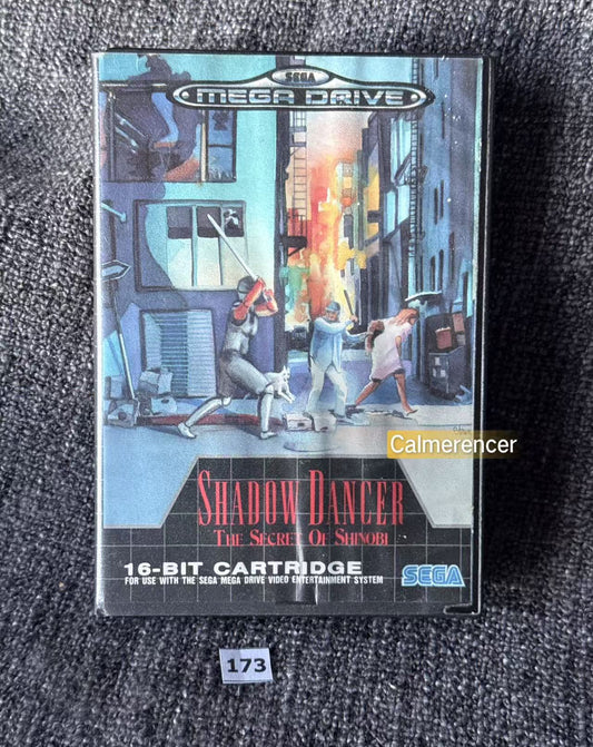 Shadow Dancer The Secret Of Shinobi - No manual - Game - Sega Mega Drive