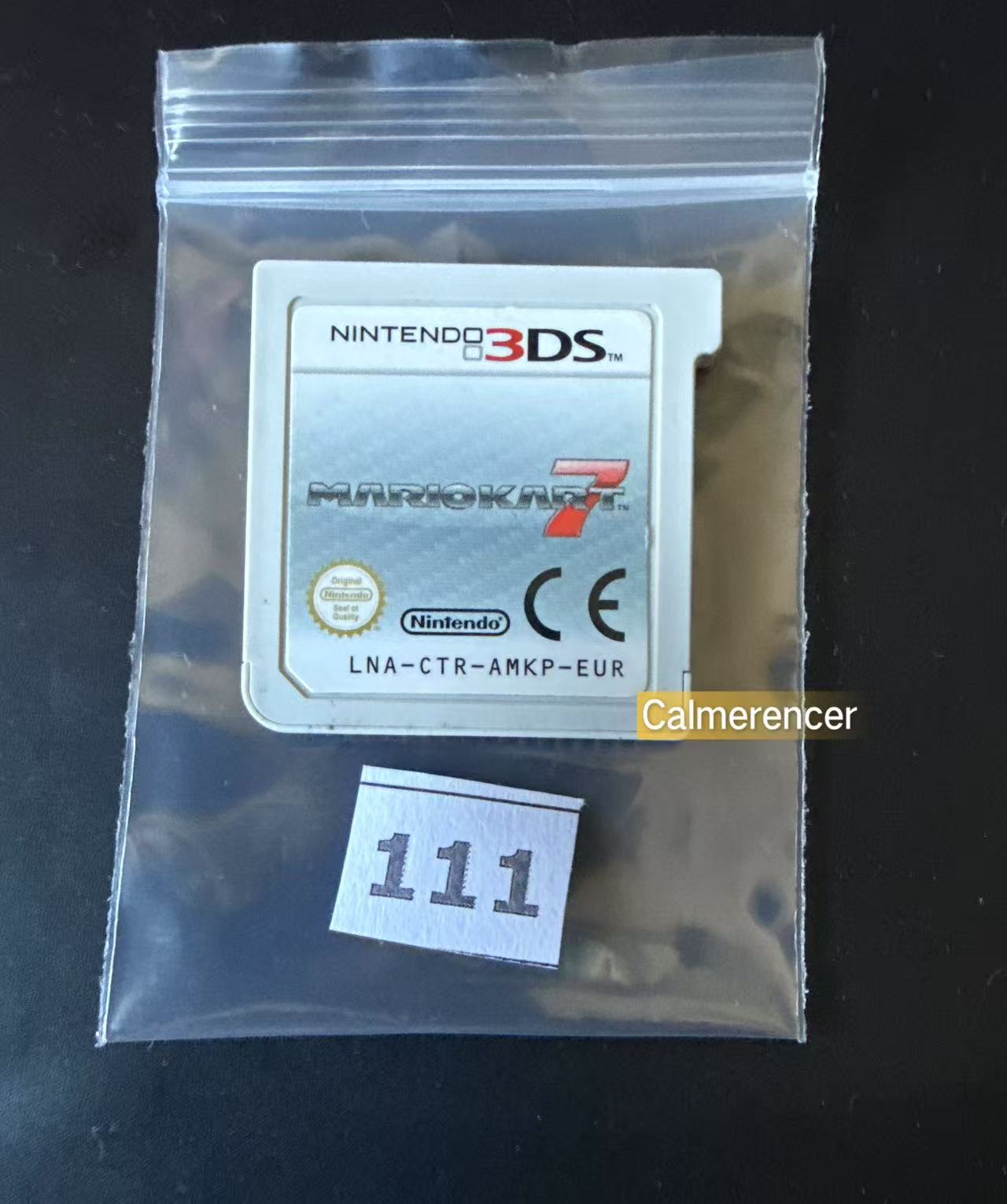 Mario Kart 7 Game - No case Nintendo 3DS