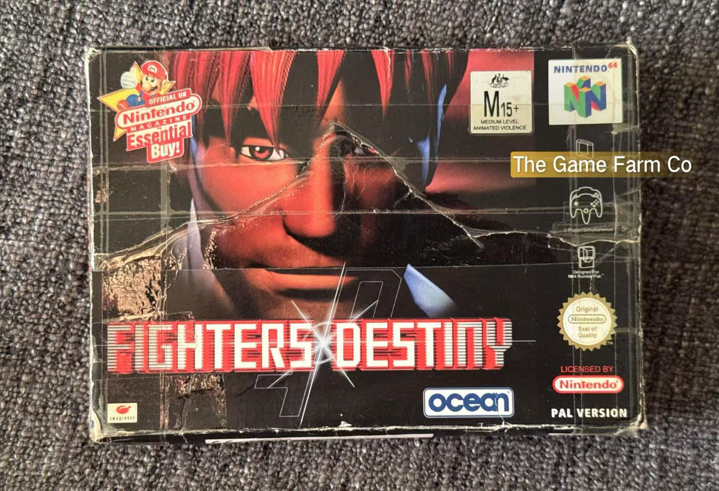 Fighters Destiny Game Boxed - Nintendo 64 / N64 - Pal Version