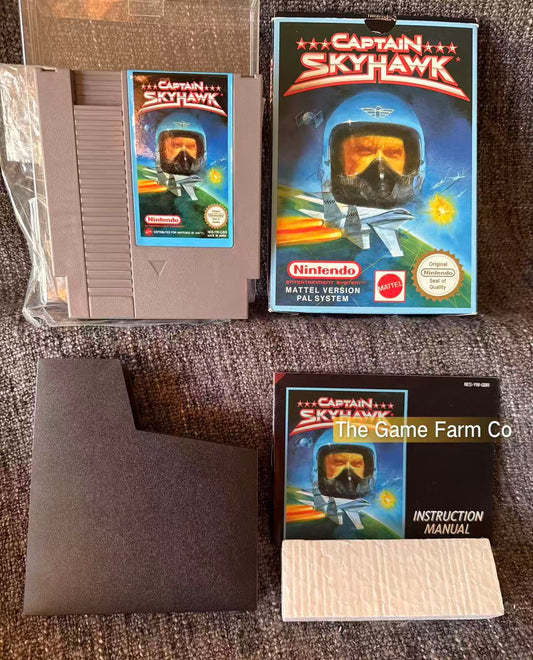 Captain Skyhawk Boxed Game - Nes - Nintendo / Entertainment System - Pal Version