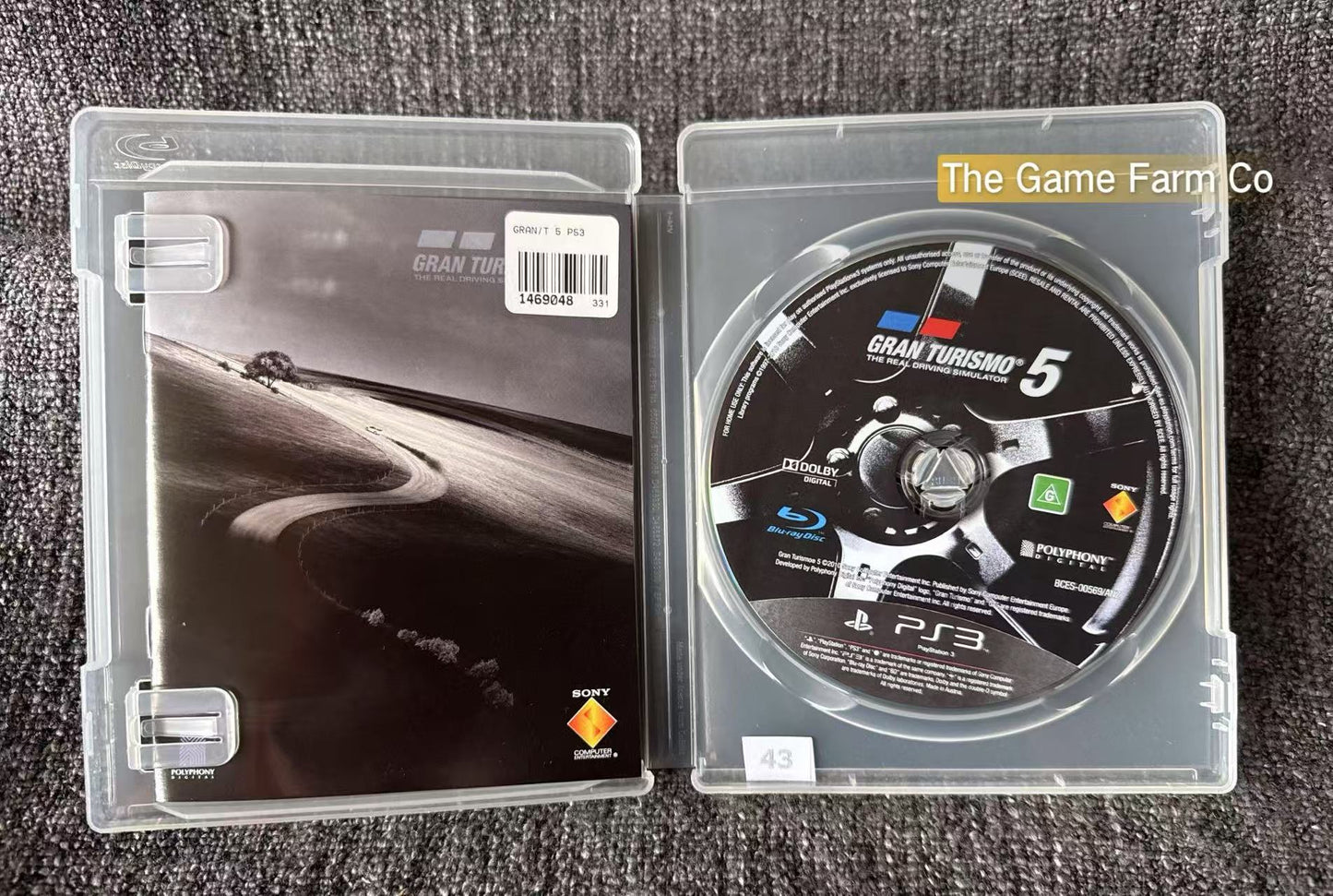Grand Turismo 5 The Real Driving Simulator Game - PS3 - Sony Playstation 3
