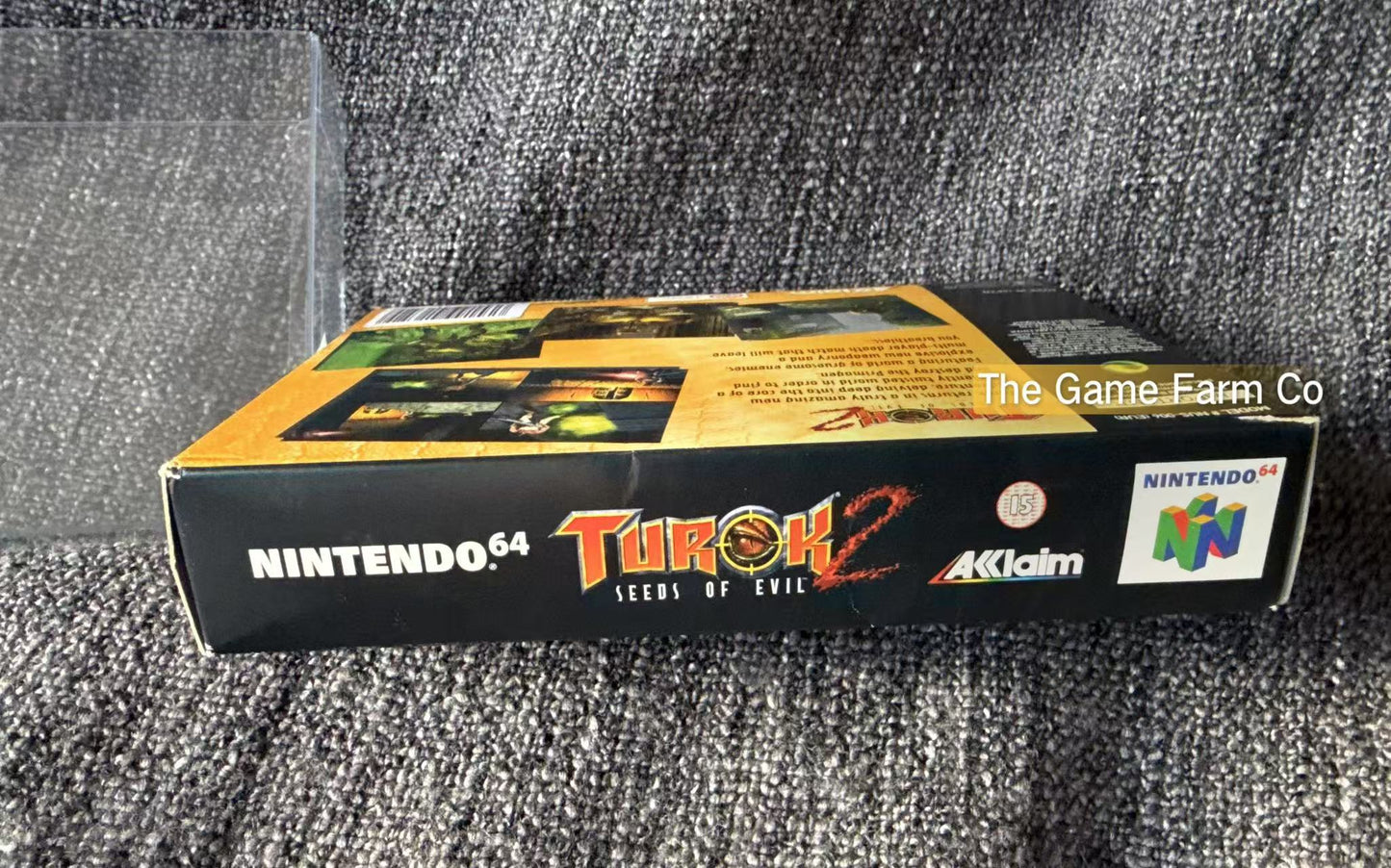 Turok 2 - Seeds of Evil Game Boxed - Nintendo 64 / N64 - Pal Version