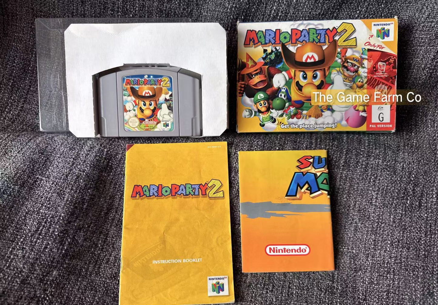 Mario Party 2 Game Boxed - Nintendo 64 / N64 - Pal Version