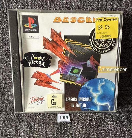 Descent - Sony Playstation One (PS1) Game