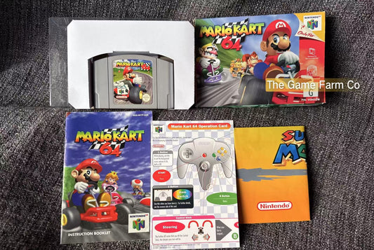 Mario Kart Game Boxed - Nintendo 64 / N64 - Pal Version