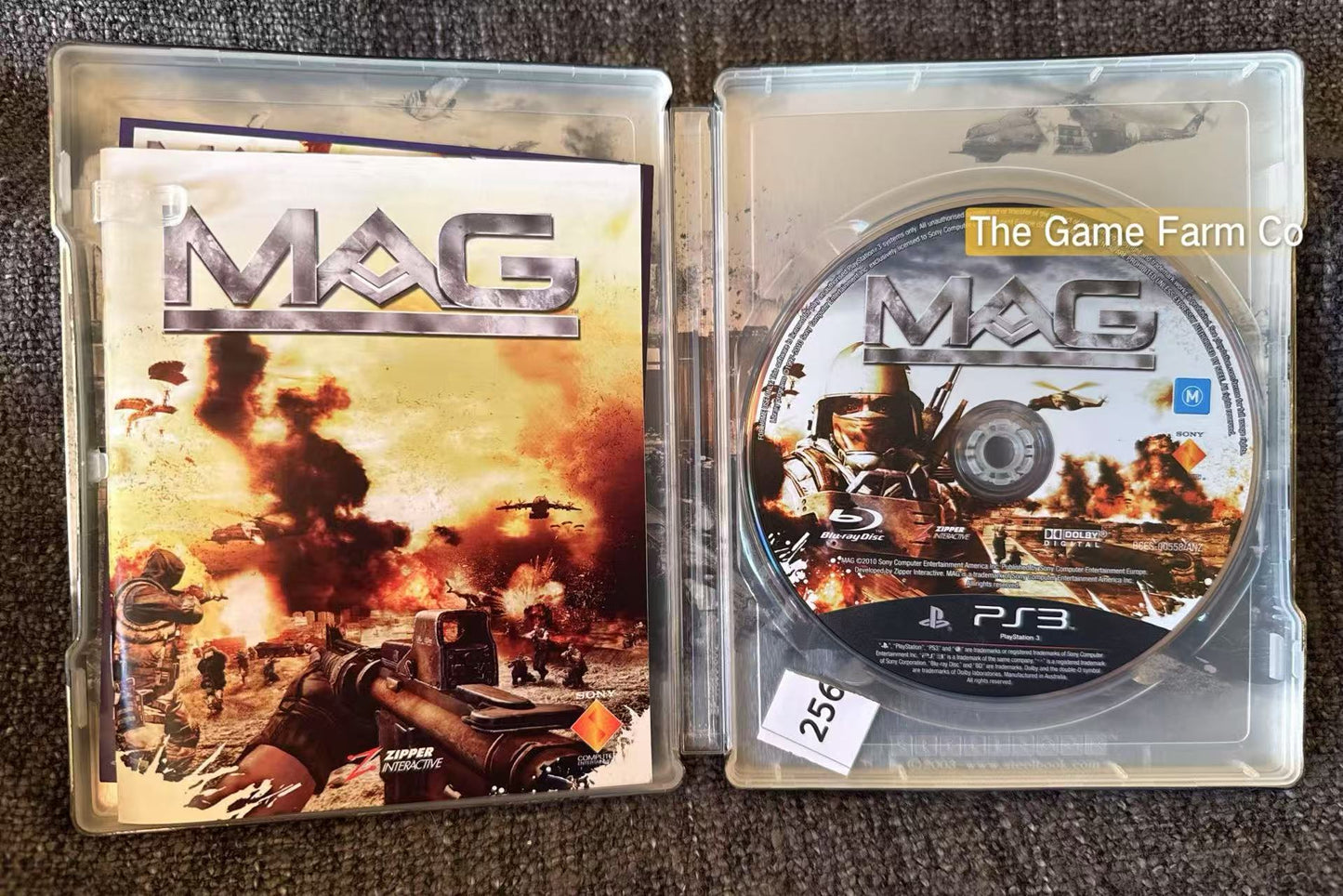 MAG SteelBook Collector's Edition Game - PS3 - Sony Playstation 3