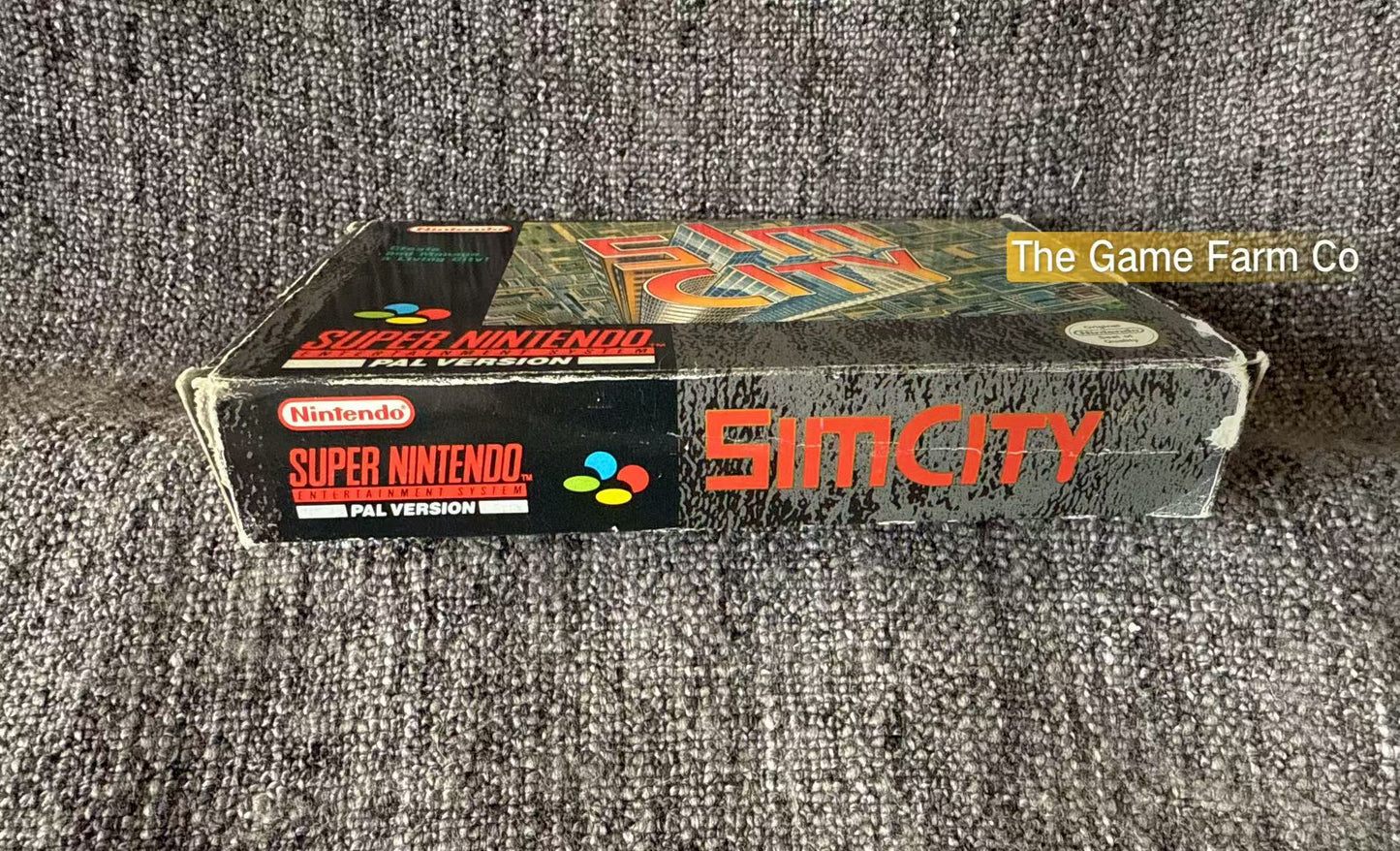 Sim City Boxed - Super Nintendo (Snes) Game