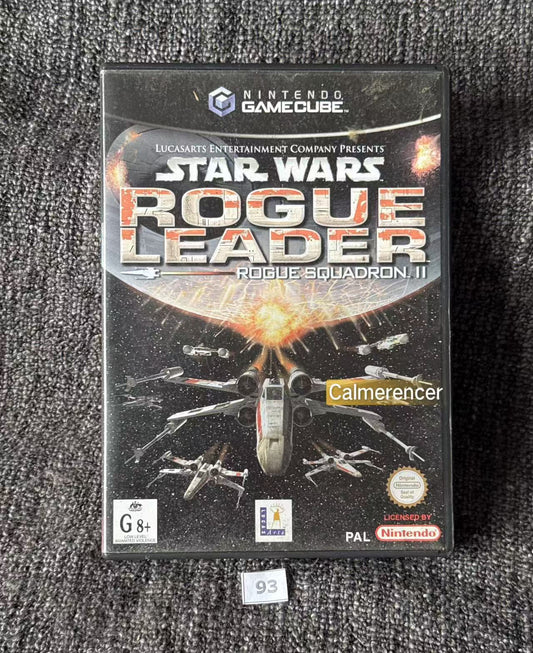 Star Wars Rogue Leader Game Rogue Squadron 2 Game - No manual - Nintendo Gamecube - Pal Version
