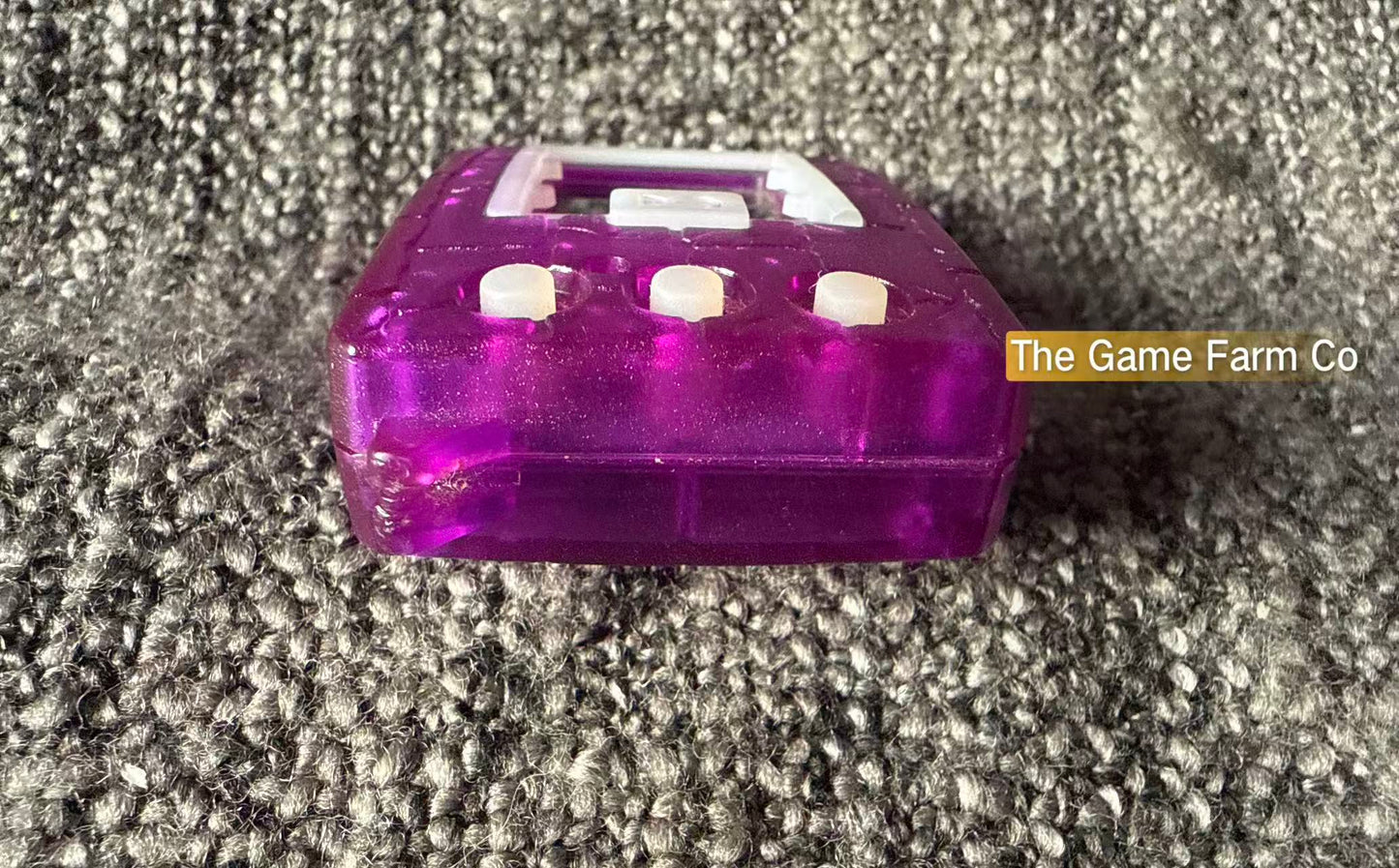Vintage 1997 Bandai Digimon Version 6 Purple V-Pet Original Digital Monster Tested Working Loose