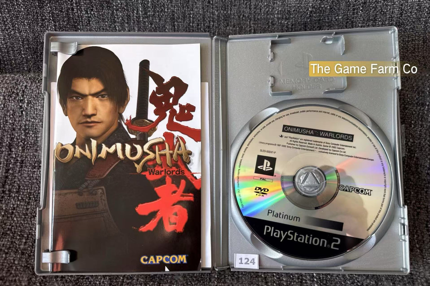 Onimusha Game- Sony PlayStation 2 (PS2)