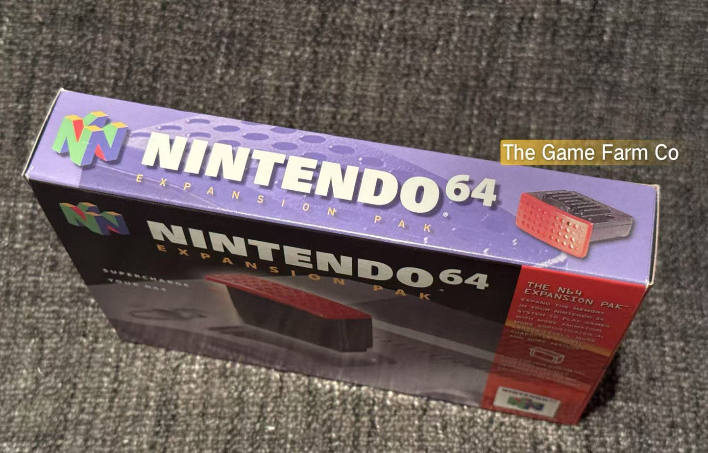 Genuine Nintendo 64 Boxed (N64) Expansion Pak with Clip