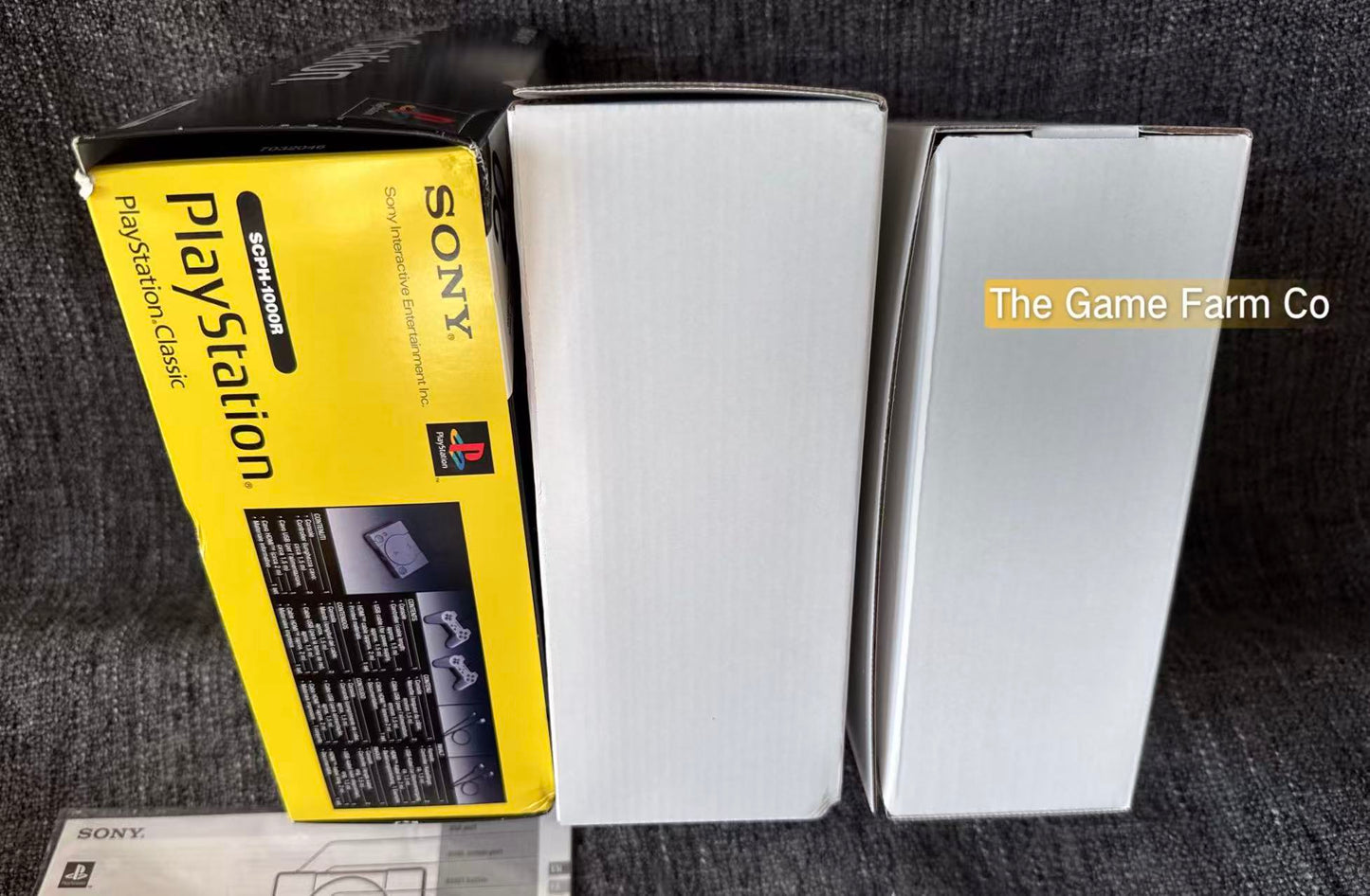 Sony PlayStation Classic / Mini  console Boxed Like New With Controllers & Cords - Pal Version