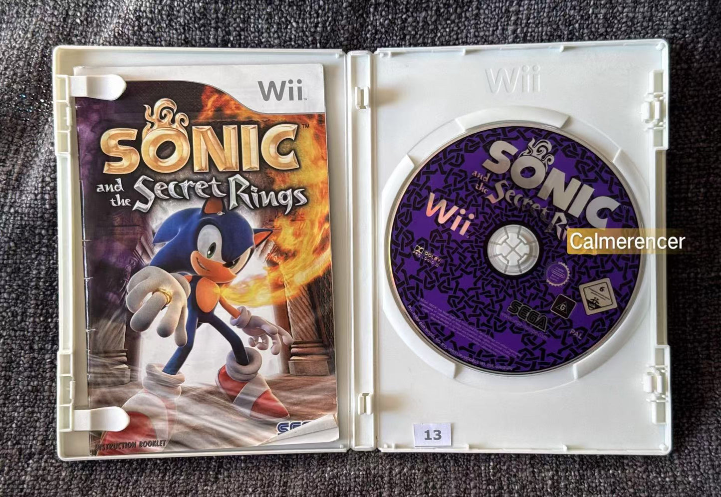 Sonic And The Secret Rings - Nintendo Wii game