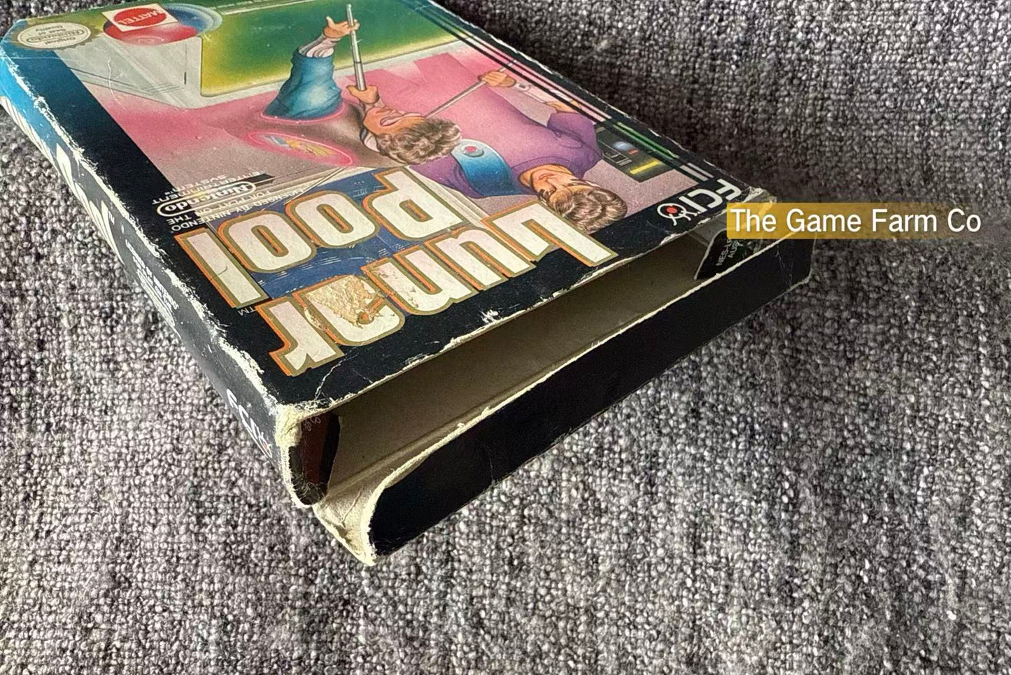 Lunar Pool Boxed Game - Nes - Nintendo / Entertainment System - Pal Version
