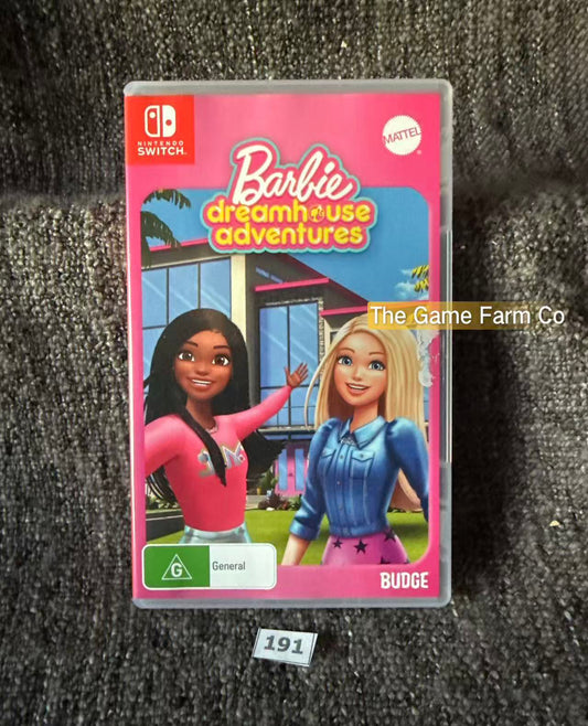Barbie Dreamhouse Adventures (Nintendo Switch, 2023) Complete Box CIB PAL Game