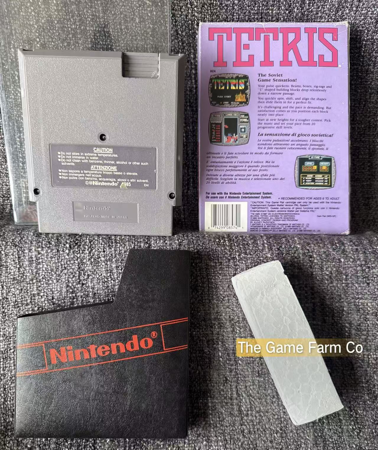 Tetris Boxed Game - Nes - Nintendo / Entertainment System - Pal Version