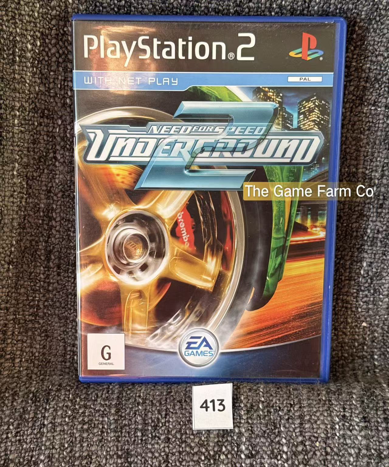 Need for Speed Underground 2 PS2 Physical Game CIB PAL Tested Used