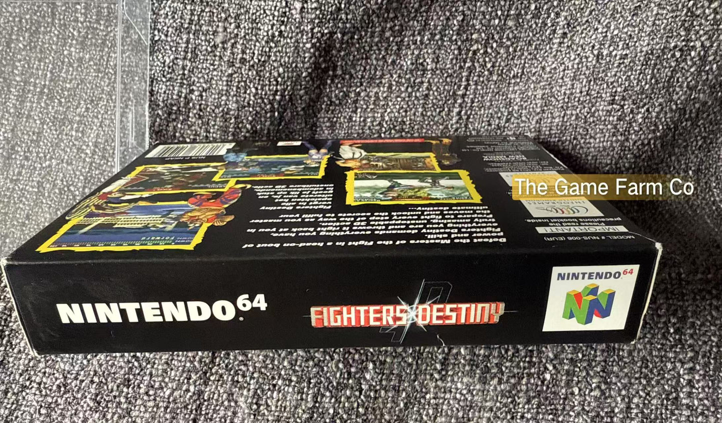 Fighters Destiny Game Boxed - Nintendo 64 / N64 - Pal Version