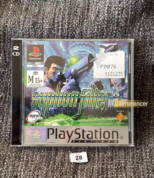 Syphon Filter Mint like condition - Sony Playstation One (PS1) Game