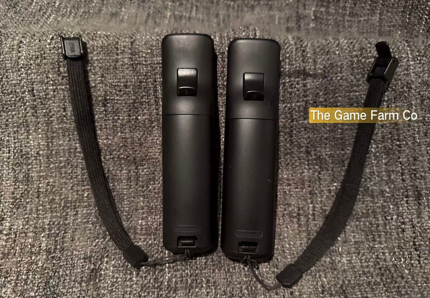 2x Genuine Nintendo Wii Motion Plus Controller Black