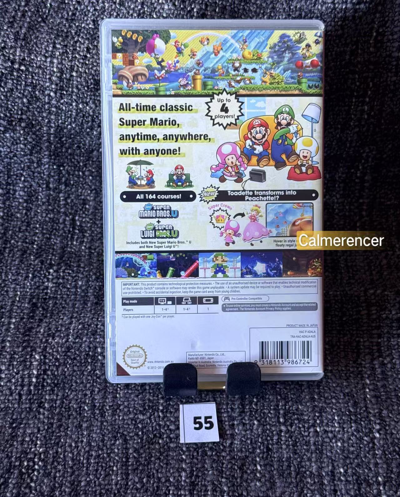 Super Mario Bros Deluxe U Switch Game - Nintendo Switch