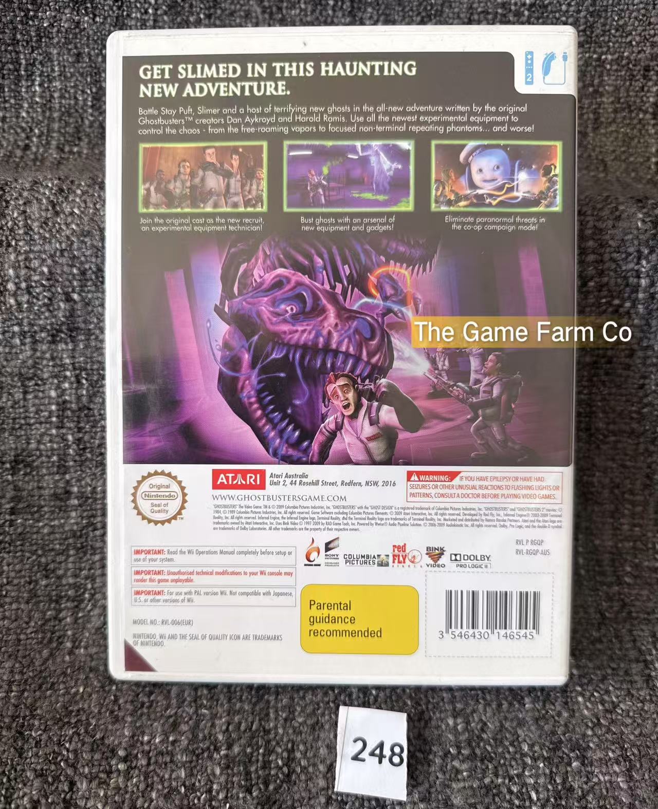 Ghostbusters The Video Game -  Nintendo Wii game