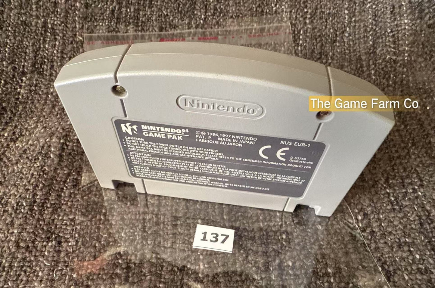 Goldeneye 007 Game - Nintendo 64 / N64 - Pal Version