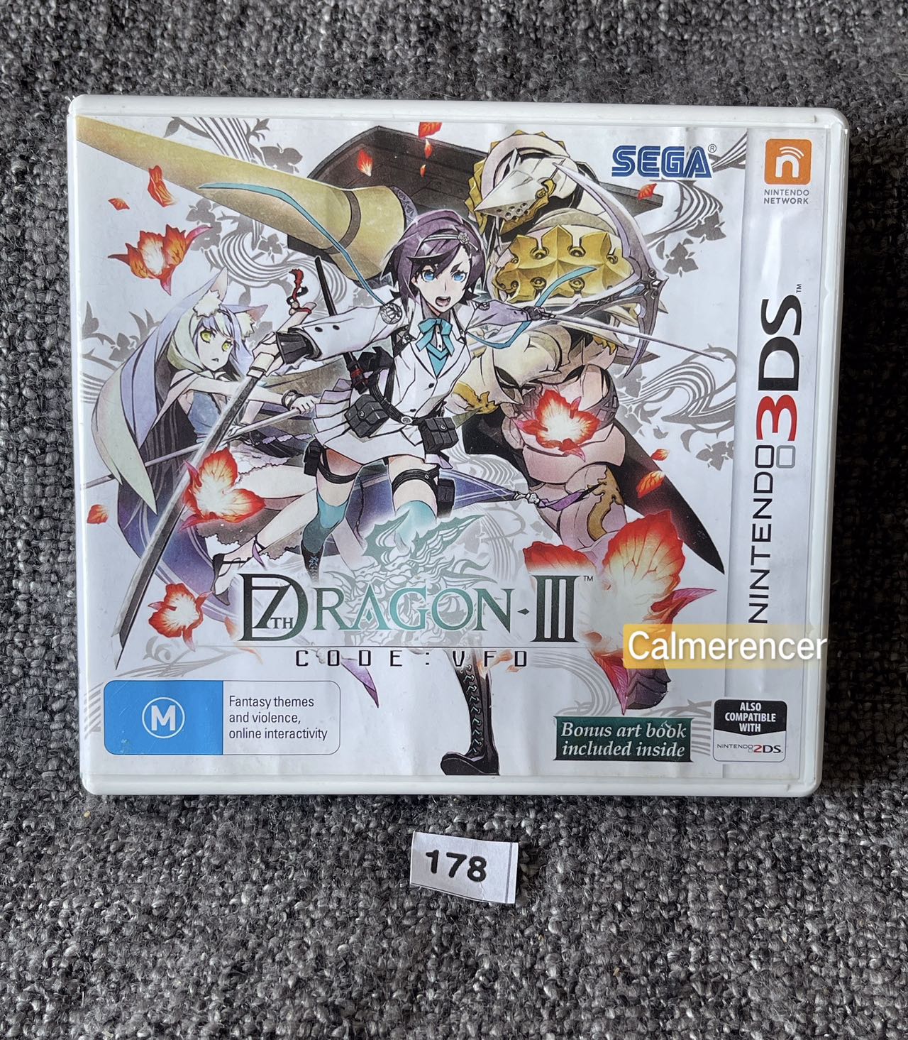 7th Dragon III Code VFD Game Nintendo 3DS