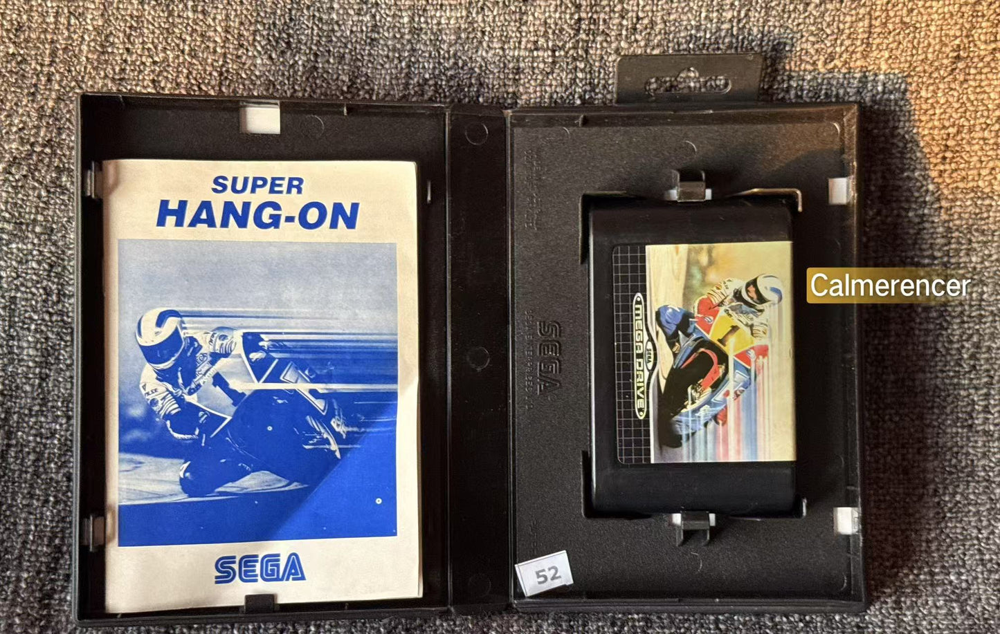 Super Hang On - Game - Sega Mega Drive