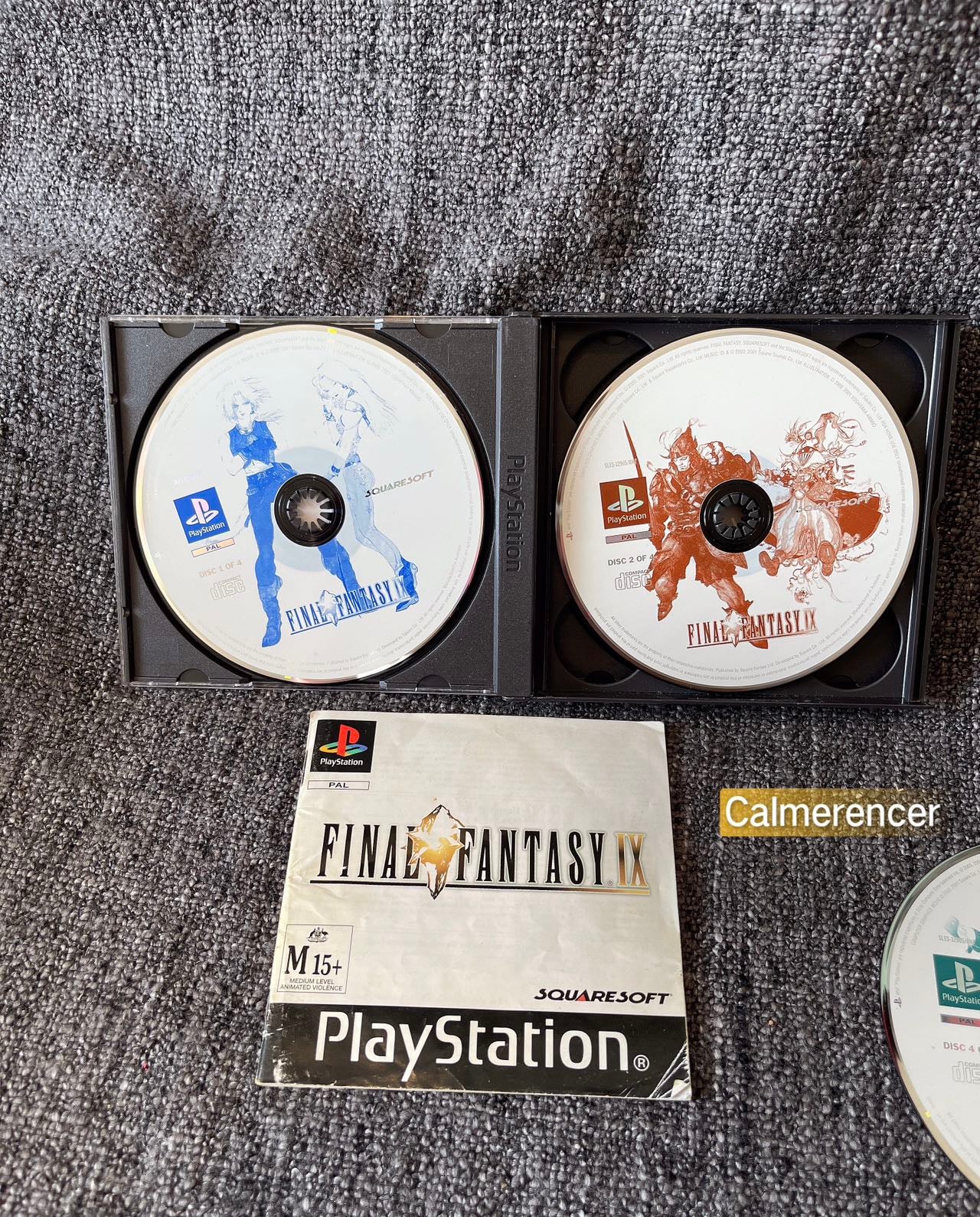 Final Fantasy IX - Sony Playstation One (PS1) Game