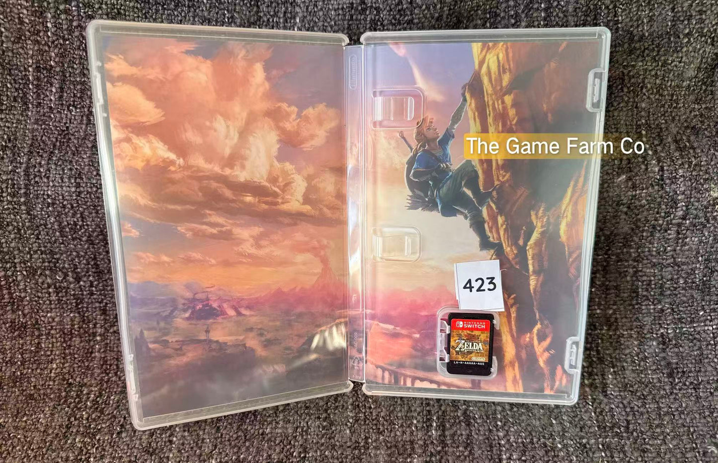 The Legend of Zelda Breath of the Wild (BOTW) Nintendo Switch Physical Game Cartridge PAL Tested Used
