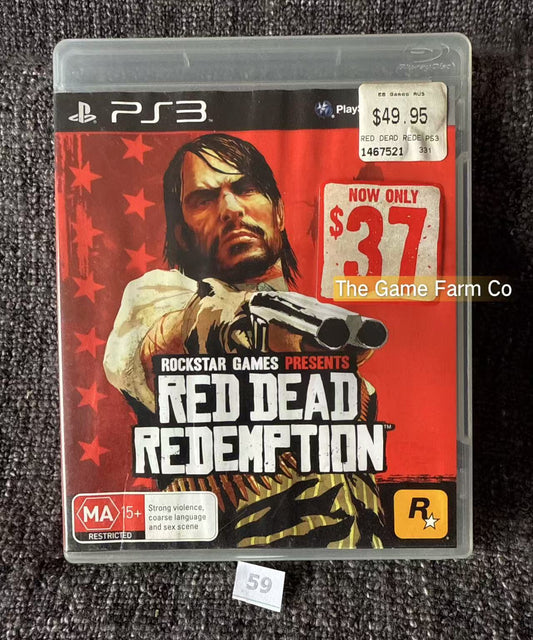 Red Dead Redemption Game - PS3 - Sony Playstation 3