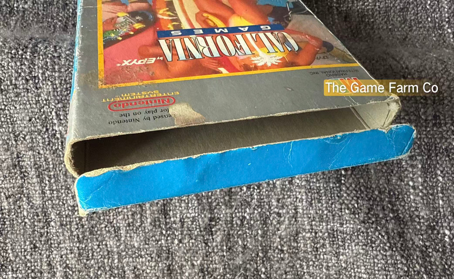 California Games Boxed Game - Nes - Nintendo / Entertainment System - Pal Version