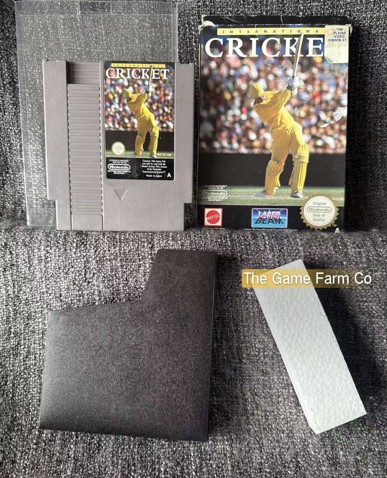 Cricket Boxed Game - Nes - Nintendo / Entertainment System - Pal Version