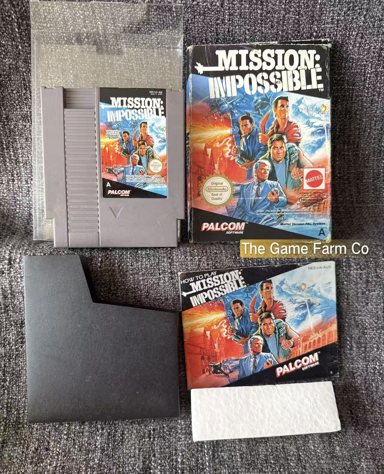 Mission Impossible Game Boxed - Nes - Nintendo / Entertainment System - Pal Version