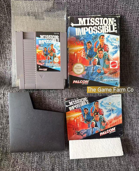 Mission Impossible Game Boxed - Nes - Nintendo / Entertainment System - Pal Version