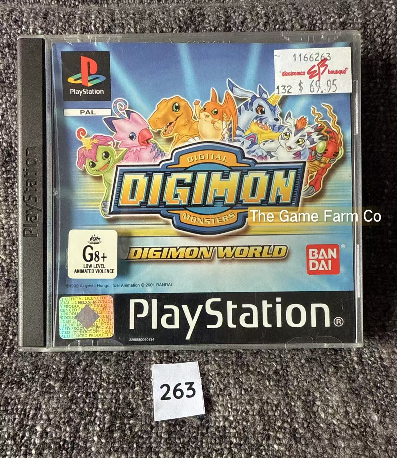 Digimon World - Sony Playstation One (PS1) Game In Great Condition