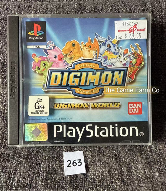 Digimon World - Sony Playstation One (PS1) Game In Great Condition