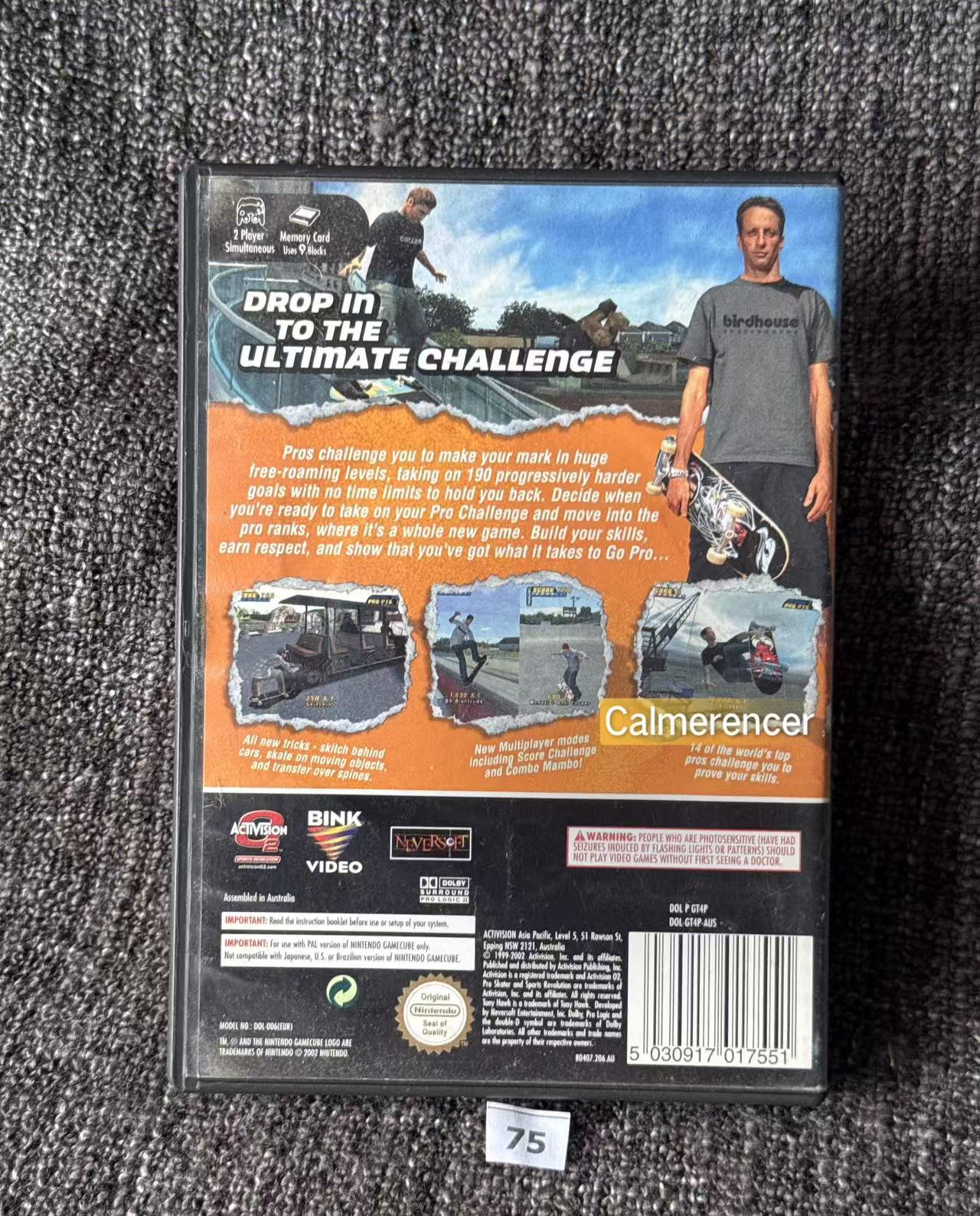 Tony Hawks Pro Skater 4 L Game - Nintendo Gamecube - Pal Version