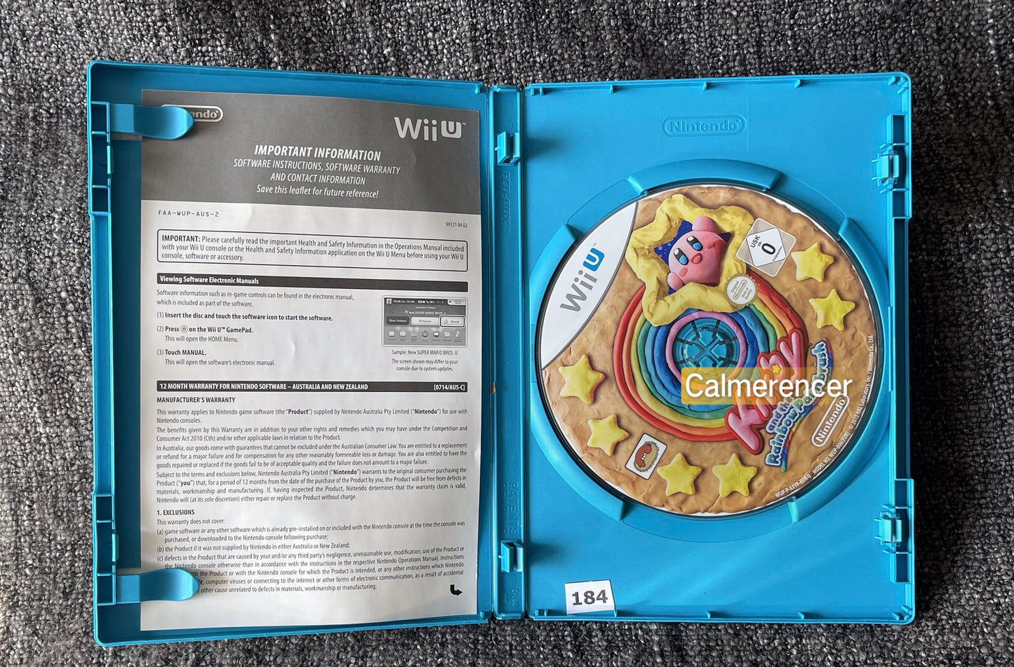 Kirby And The Rainbow Paintbrush - Nintendo Wii U Game