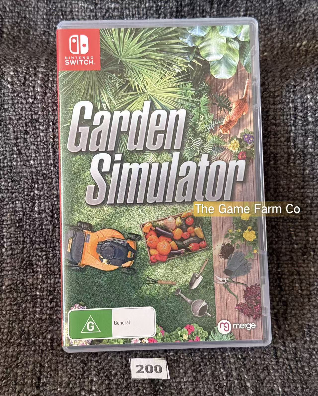 Garden Simulator Nintendo Switch Physical Game CIB PAL Tested Used
