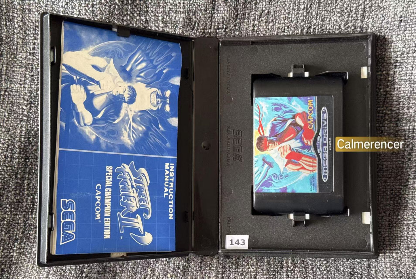 Street Fighter 2 Excellent condition - Game - Sega Mega Drive