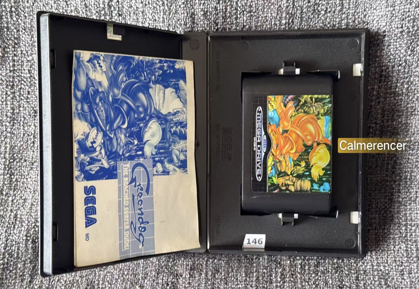 Greendog The Beached Surfer Dude! Game - Sega Mega Drive