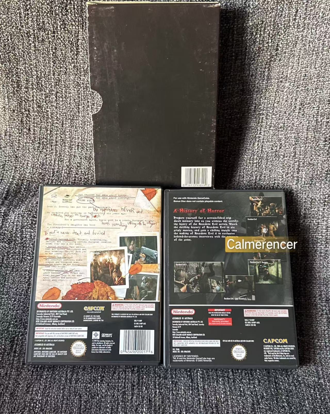 Resident Evil 4 Collectors Edition Game - Nintendo Gamecube - Pal Version