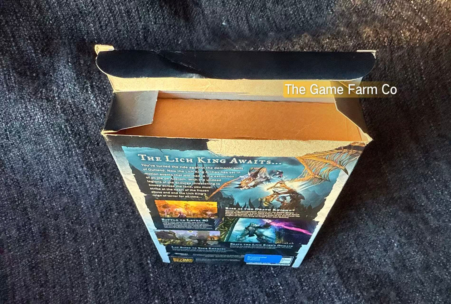 World of Warcraft: Wrath of the Lich King (PC/Mac) Expansion Set Boxed Used Complete