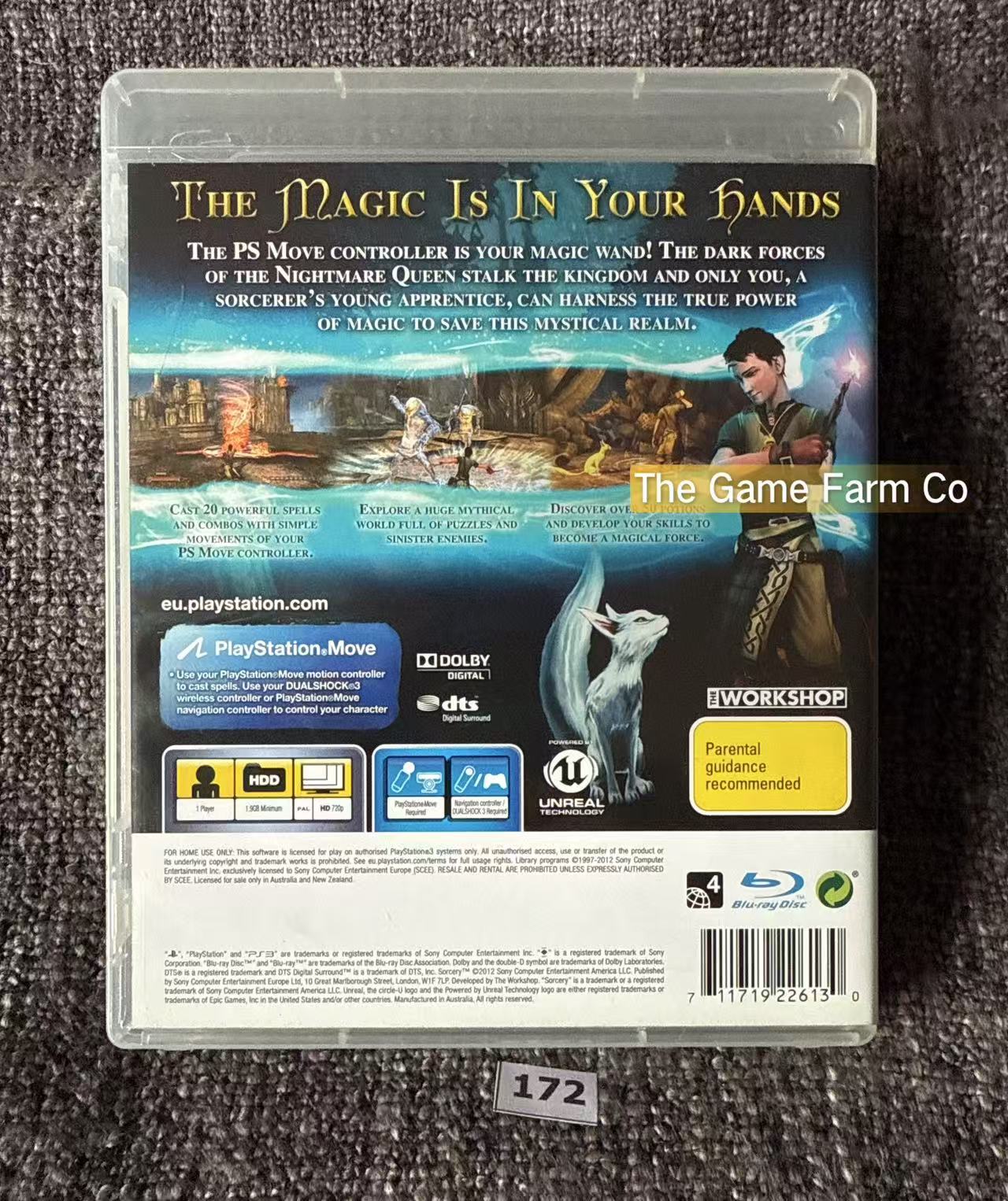Sorcery Game - PS3 - Sony Playstation 3
