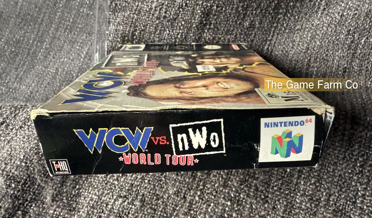 WCW NWO World Tour Game Boxed - Nintendo 64 / N64 - Pal Version