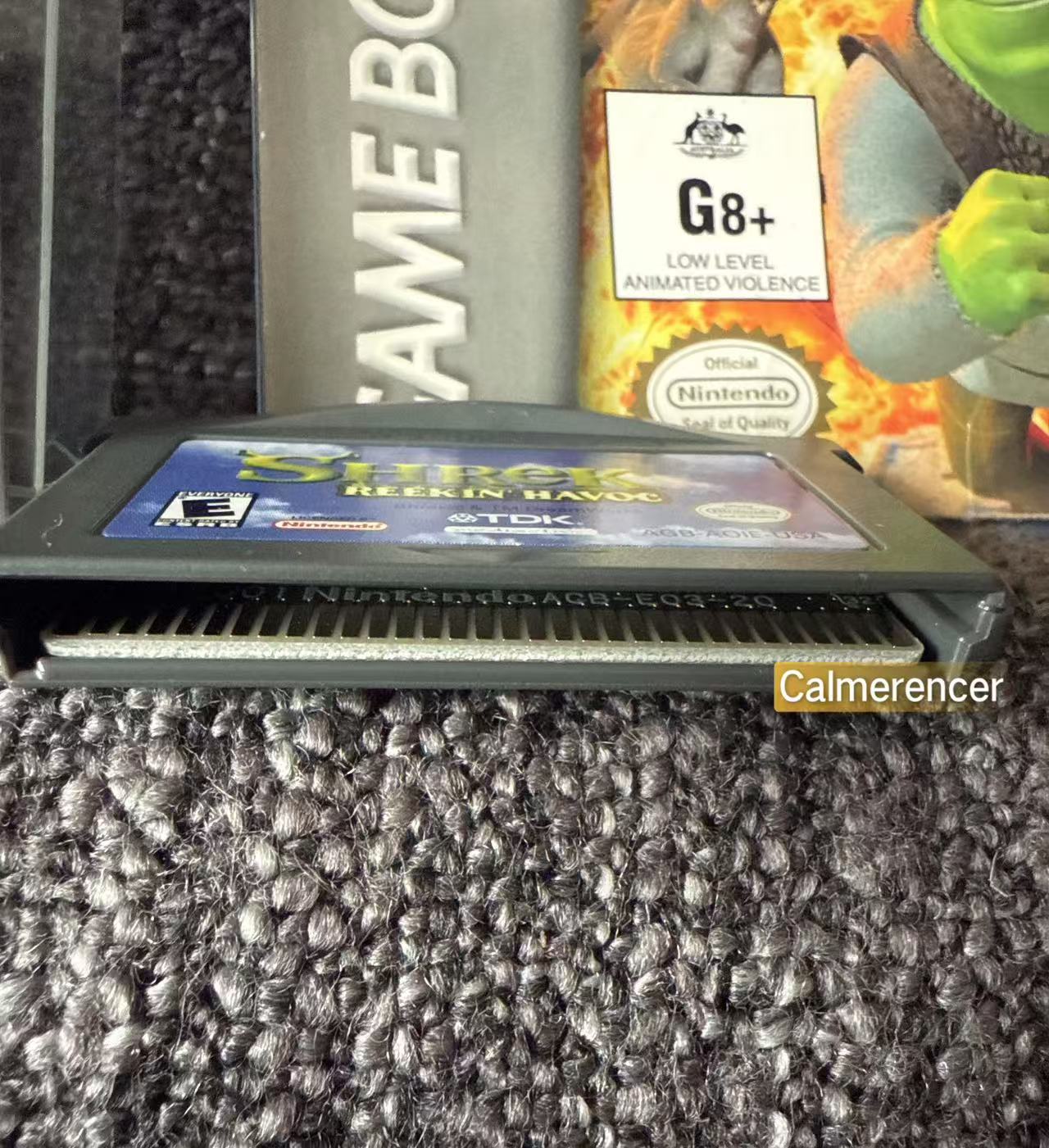 Shrek Reekin Havoc Boxed/Complete Game -Nintendo Gameboy Advance Cart GBA - Pal Version