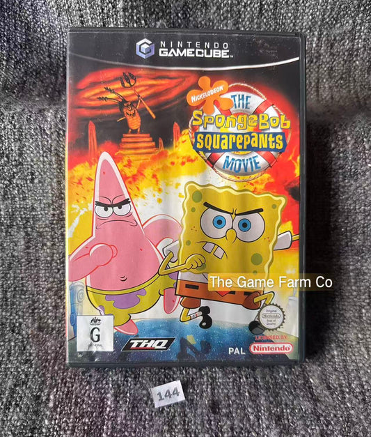 The SpongeBob SquarePants Movie Game (Nintendo GameCube) Complete CIB PAL
